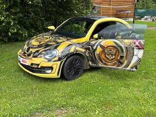 2014 Volkswagen Beetle II (A5), жёлтый, 1850000 рублей, вид 1