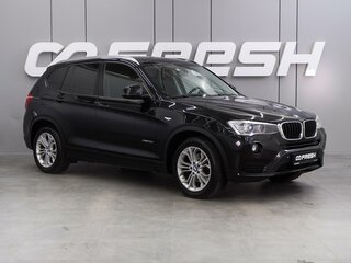 2014 BMW X3 20i xDrive II (F25) Рестайлинг, чёрный, 1914000 рублей, вид 1