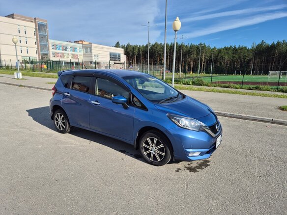 2018 Nissan Note II Рестайлинг, синий, 770000 рублей - вид 5