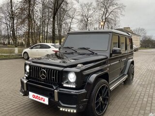 2006 Mercedes-Benz G-Класс 500 II (W463) Рестайлинг 1, чёрный, 2900000 рублей, вид 2
