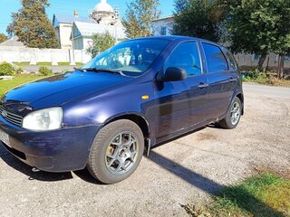 2007 Lada (ВАЗ) Kalina I, синий, 130000 рублей, вид 1