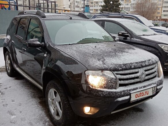 2013 Renault Duster I, чёрный