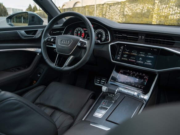 2021 Audi A7 55 TFSI II (4K), серый, 6290000 рублей - вид 8