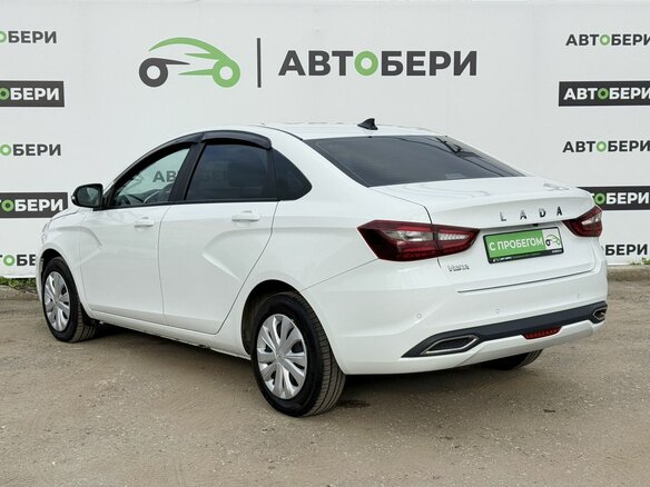 2024 Lada (ВАЗ) Vesta I Рестайлинг (NG), белый - вид 2