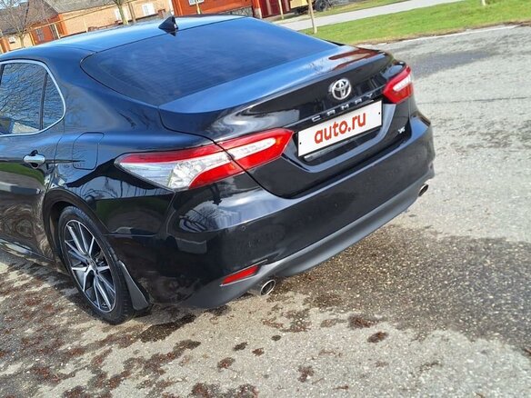 2020 Toyota Camry VIII (XV70), чёрный - вид 7