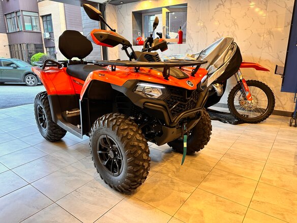 2025 CFMoto CFORCE 450 L, оранжевый, 650000 рублей