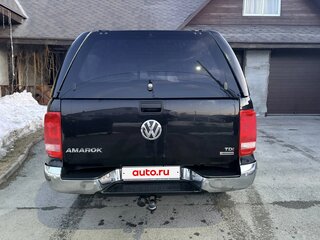 2011 Volkswagen Amarok I, чёрный, 1500000 рублей, вид 4