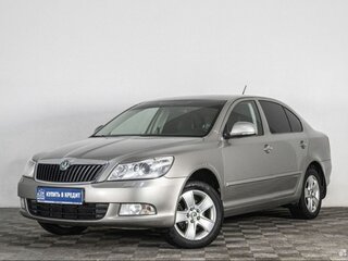 2012 Skoda Octavia II (A5) Рестайлинг, бежевый, 899000 рублей, вид 1