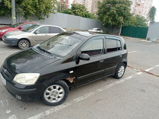 2004 Hyundai Getz I, чёрный, 310000 рублей, вид 5