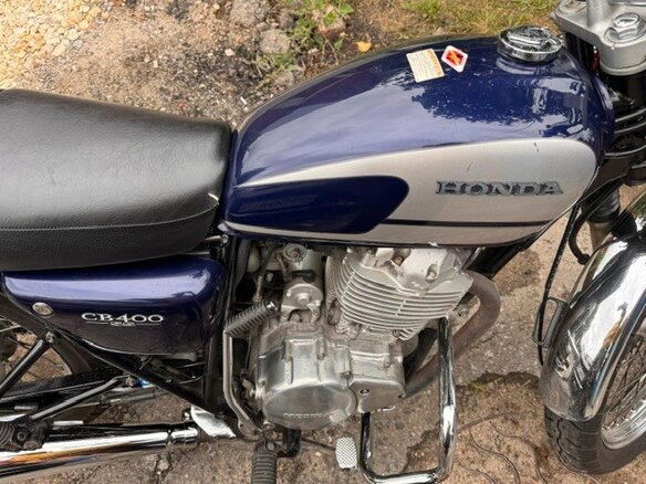 2004 Honda CB 400SS, синий, 325000 рублей - вид 11