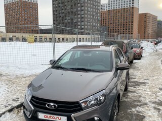 2019 Lada (ВАЗ) Vesta SW Cross I, серый, 800000 рублей, вид 1