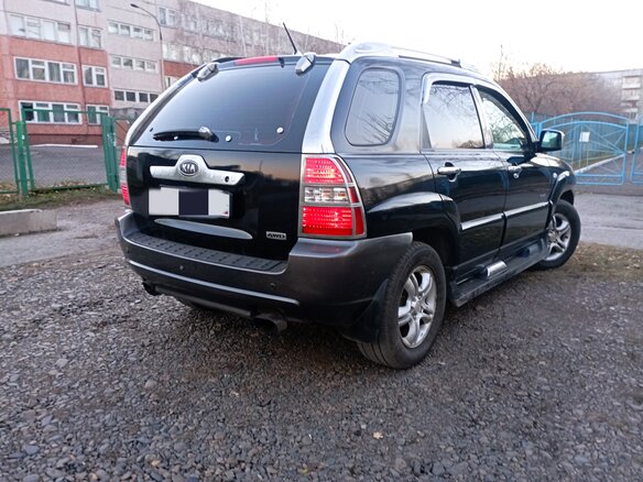 2006 Kia Sportage II, чёрный, 699999 рублей - вид 2