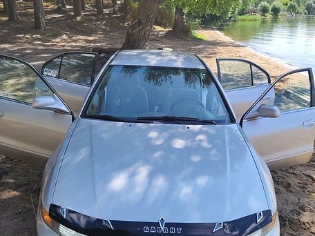 2003 Mitsubishi Galant VIII Рестайлинг, серый, 360000 рублей, вид 2