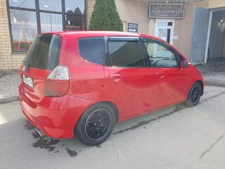 2008 Honda Jazz I Рестайлинг, красный, 650000 рублей, вид 3