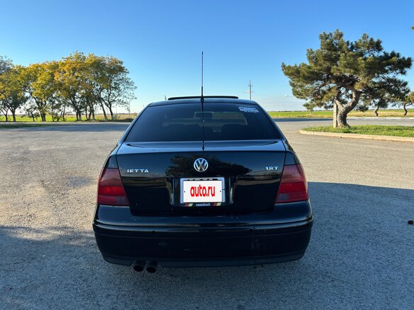 2002 Volkswagen Jetta IV, чёрный, 435000 рублей - вид 4