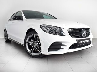 2020 Mercedes-Benz C-Класс 180 IV (W205) Рестайлинг, белый, 3800000 рублей, вид 3