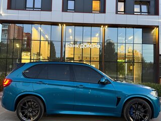 2016 BMW X5 M II (F85), голубой, 5500000 рублей, вид 4