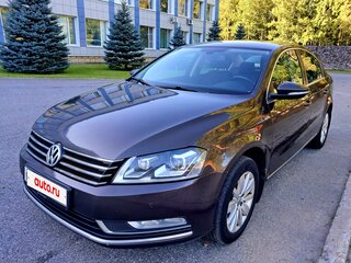 2013 Volkswagen Passat B7, коричневый, 875000 рублей, вид 3