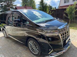 2021 Toyota Alphard III Рестайлинг, чёрный, 5400000 рублей, вид 3
