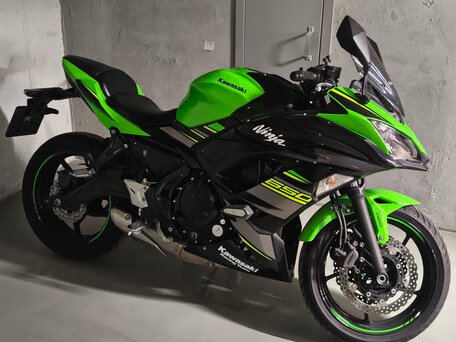 2018 Kawasaki Ninja 650, зелёный, 500000 рублей, вид 2