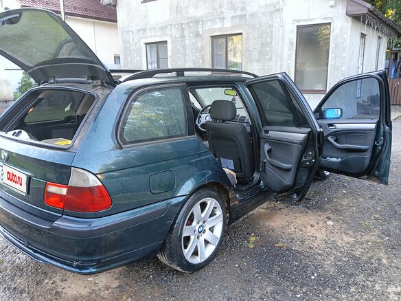 2003 BMW 3 серии 320d IV (E46) Рестайлинг, зелёный, 650000 рублей - вид 8