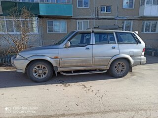 1997 SsangYong Musso I, серебристый, 450000 рублей, вид 3