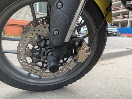 2011 Triumph Tiger 800, зелёный, 420000 рублей, вид 5
