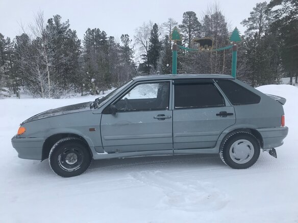 2010 Lada (ВАЗ) 2114, серый - вид 5