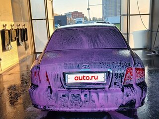 2007 Hyundai Sonata ТагАЗ IV (EF) Рестайлинг, чёрный, 460000 рублей, вид 5