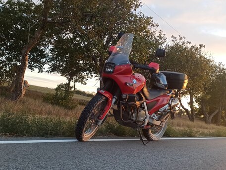 1998 BMW F 650, красный, 320000 рублей, вид 5