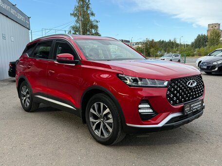 2021 Chery Tiggo 7 Pro I, красный, 1760000 рублей, вид 3