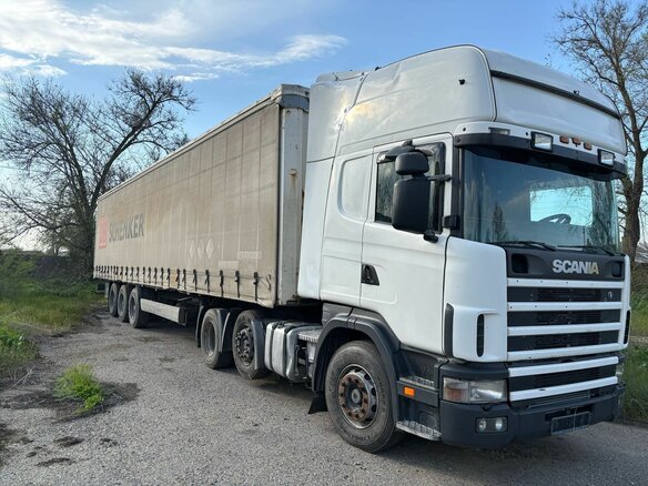 2001 Scania 4-Series, белый, 1500000 рублей - вид 1