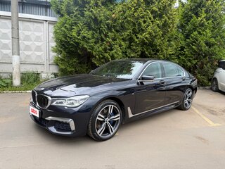 2017 BMW 7 серии Long 750Li xDrive VI (G11/G12), чёрный, 4300000 рублей, вид 1