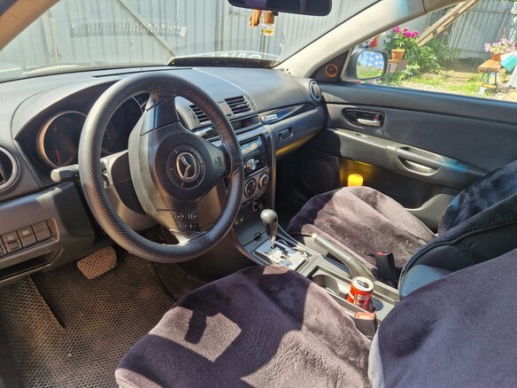 2005 Mazda 3 I (BK), зелёный, 400000 рублей - вид 6