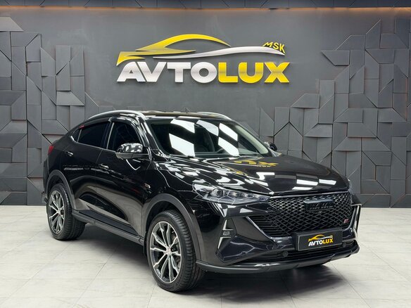 2022 Haval F7x I Рестайлинг, чёрный - вид 2
