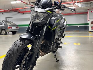 2019 Kawasaki Z 650, чёрный, 530000 рублей, вид 1