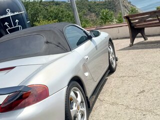 2001 Porsche Boxster I (986), серебристый, 1950000 рублей, вид 4