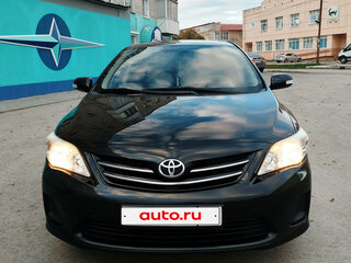 2012 Toyota Corolla X (E140, E150) Рестайлинг, чёрный, 1150000 рублей, вид 5