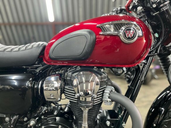 2012 Kawasaki W 800, пурпурный, 750000 рублей - вид 10