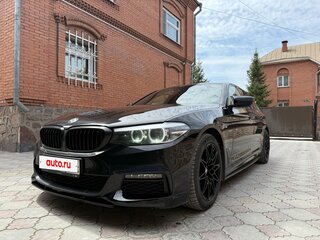 2020 BMW 5 серии 520d xDrive VII (G30/G31/G38), чёрный, 4600000 рублей, вид 3