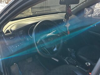 2012 Kia Rio 4-speed III, голубой, 780000 рублей, вид 5
