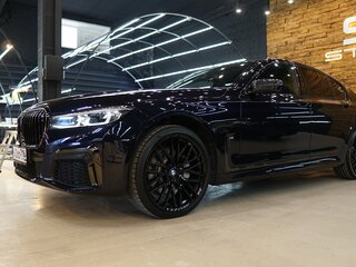 2020 BMW 7 серии 730d xDrive VI (G11/G12) Рестайлинг, чёрный, 7999000 рублей, вид 1