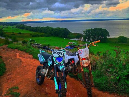 2018 Kayo Basic YX125, голубой, 70000 рублей, вид 1