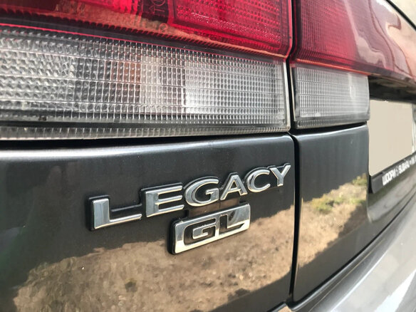 1995 Subaru Legacy II, серый, 600000 рублей - вид 4