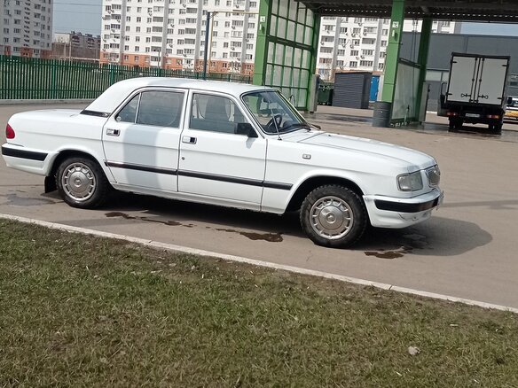 2000 ГАЗ 3110 «Волга», белый, 130000 рублей - вид 8