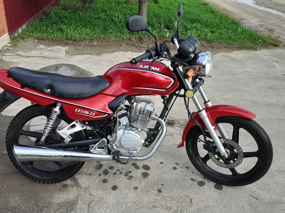 2018 Lifan LF150-13, красный - вид 1