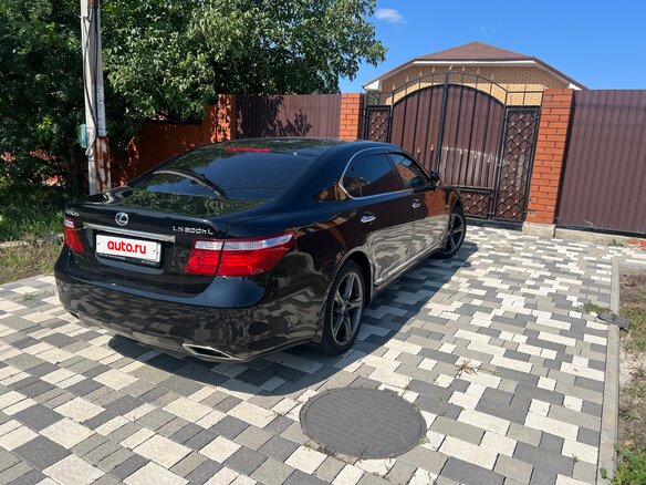 2008 Lexus LS Long 600h L IV, чёрный, 1650000 рублей - вид 4