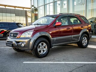 2005 Kia Sorento I, красный, 598000 рублей, вид 3