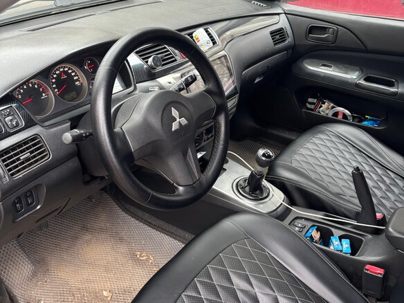 2006 Mitsubishi Lancer IX Рестайлинг, чёрный, 450000 рублей - вид 5