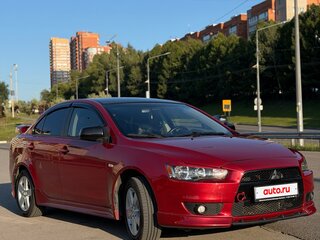 2008 Mitsubishi Lancer X, красный, 800000 рублей, вид 4